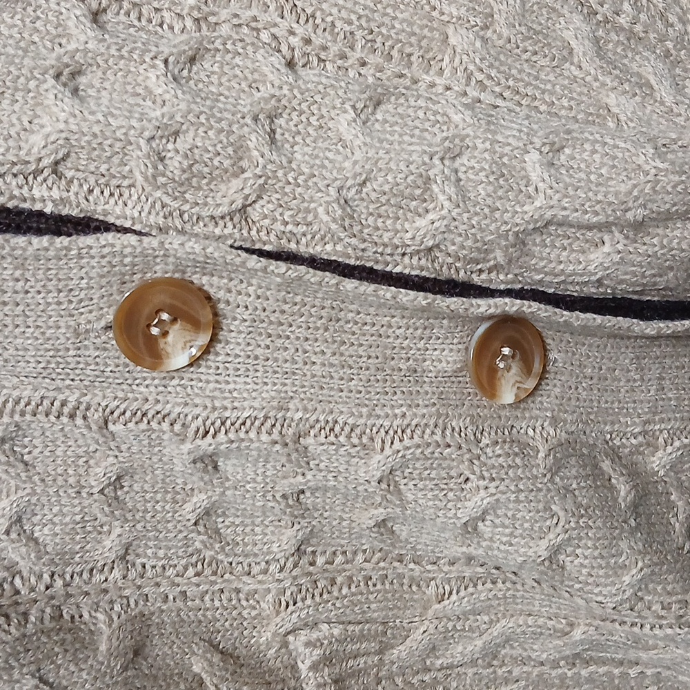 NWT Simply Couture Cozy Oversized Knitted Cardigan, Size M - Picture 6 of 11